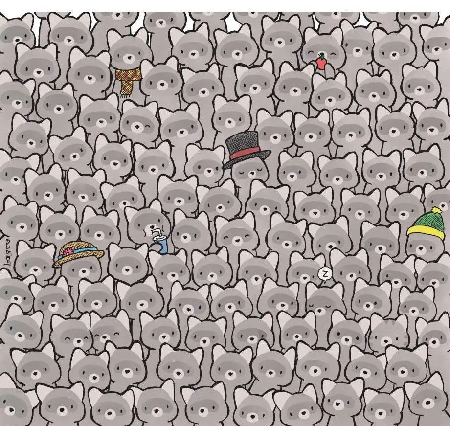 Find the cat among the raccoons, most can’t