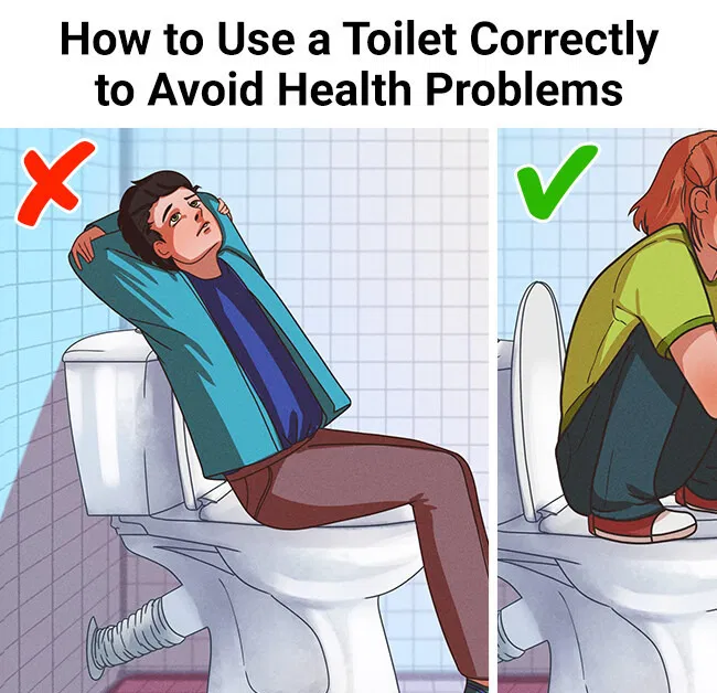How to Use a Toilet Correctly to Avoid Health Problems