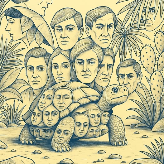 Only people with an lQ of 150 can find all faces in 19 seconds.